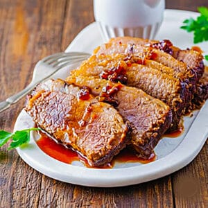 Bourbon & Beer Brisket