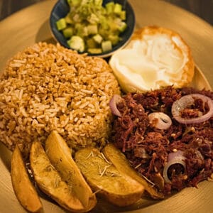 Corned Beef Basil Potatoes