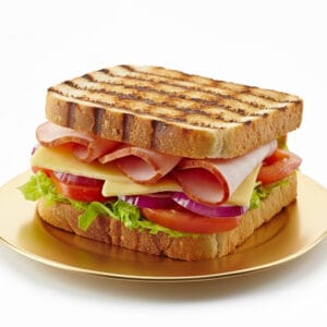 Ham and Cheese Grilled Sandwich