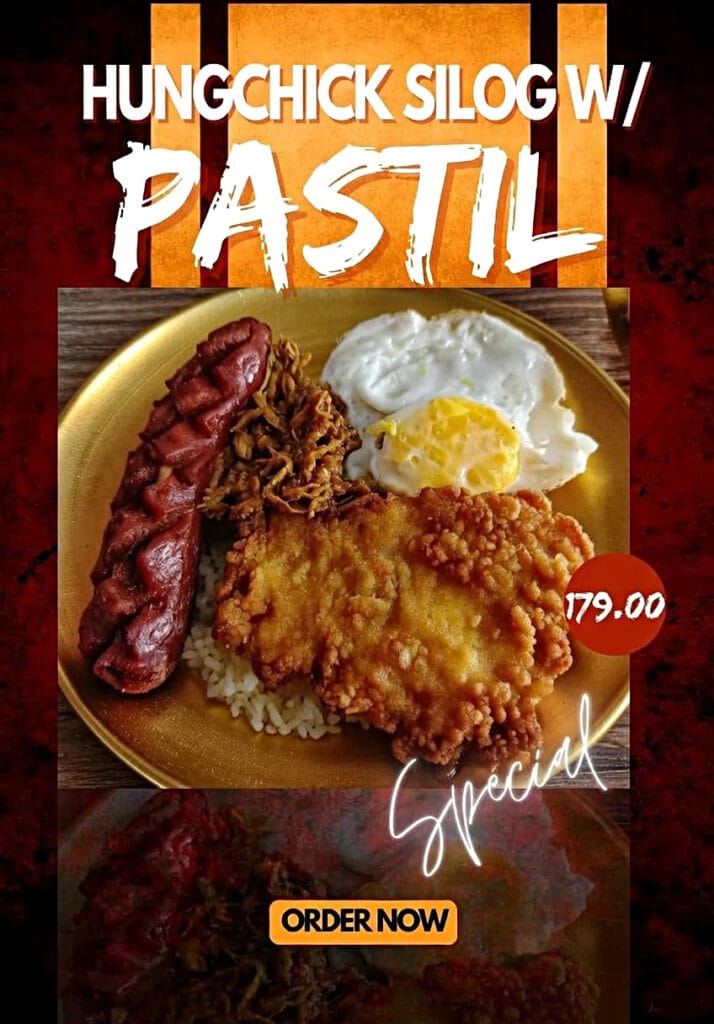 HungChick Silog with Pastil