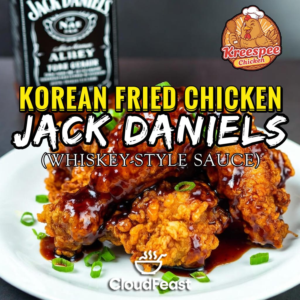 KOREAN FRIED CHICKEN JACK DANIELS (Good for 5 Persons)