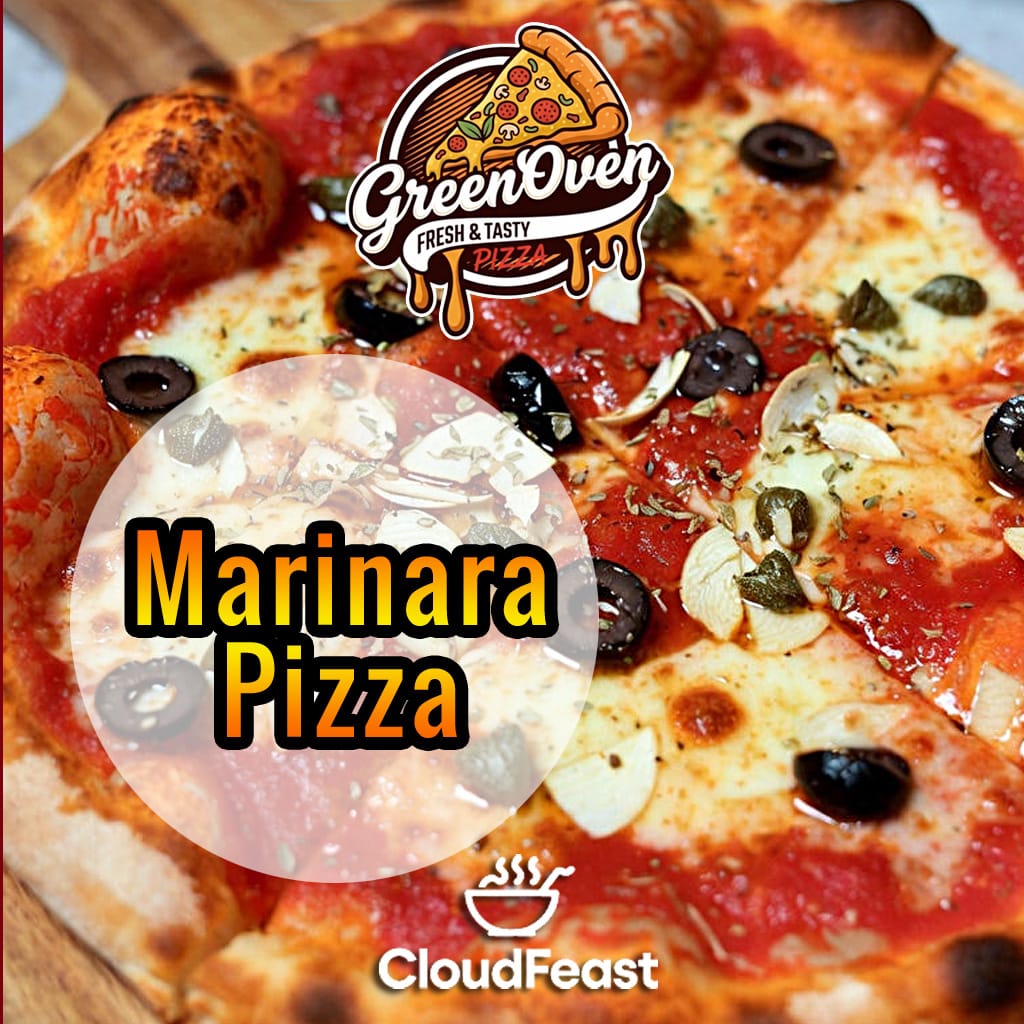 Marinara-Pizza by GreenOven (Good for 5 Persons)