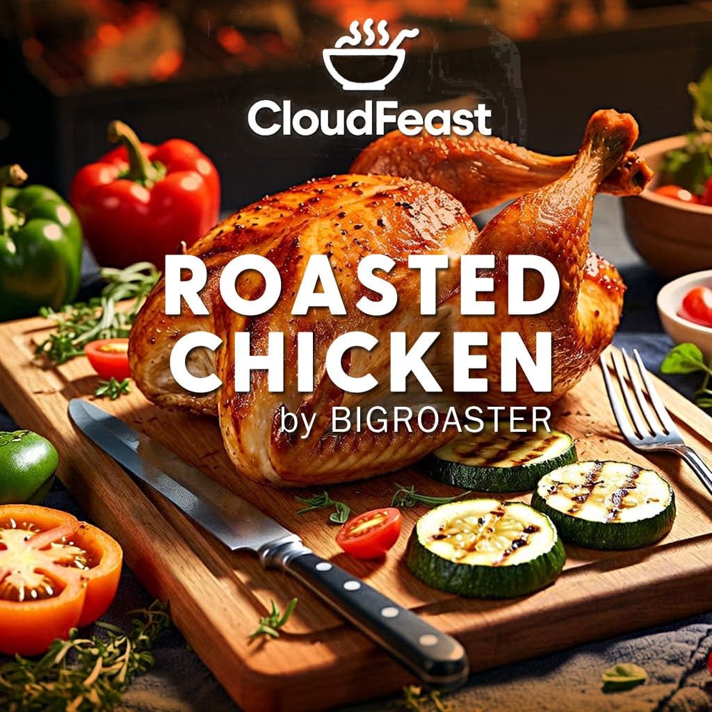 Roasted Chicken - BigRoaster (Good for 5 Persons)