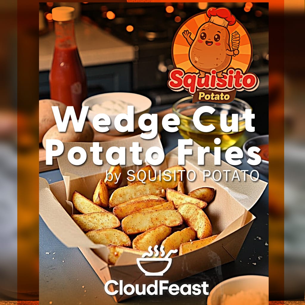 Wedge Cut Potato (Good for 5 Persons)